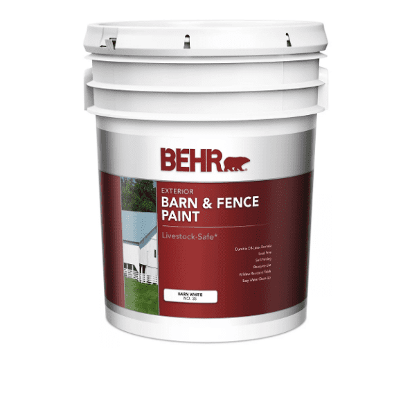 BEHR Exterior Barn and Fence Paint